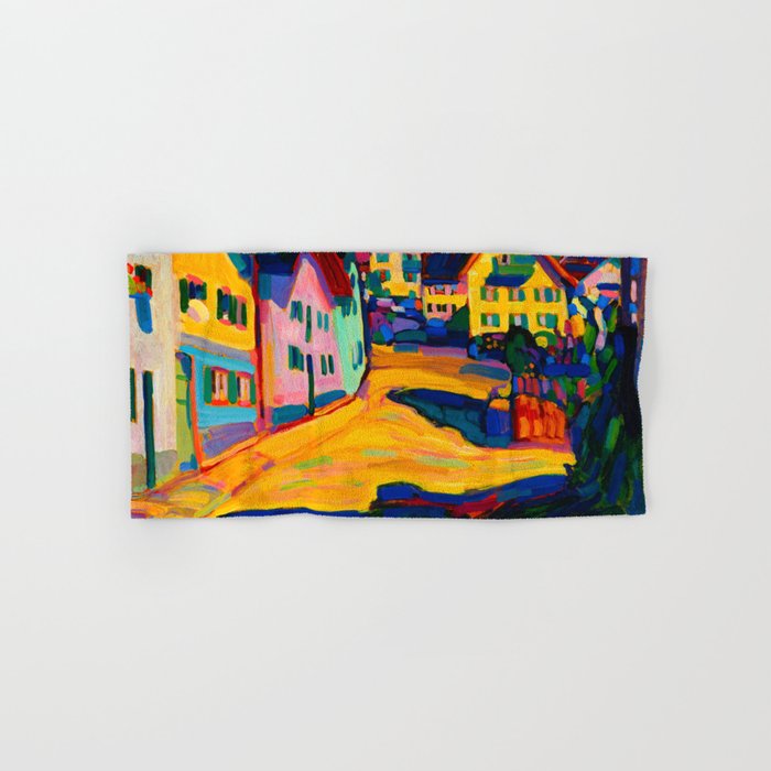 Wassily Kandinsky, New colors Hand & Bath Towel