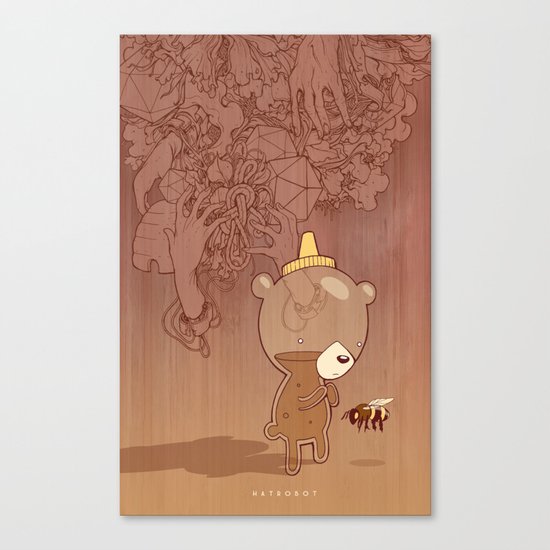 Honeyrama Canvas Print