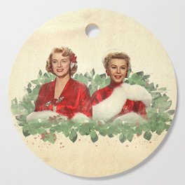 Sisters - A Merry White Christmas Cutting Board