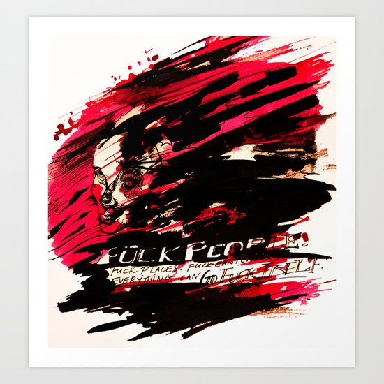 Fuck Art Print