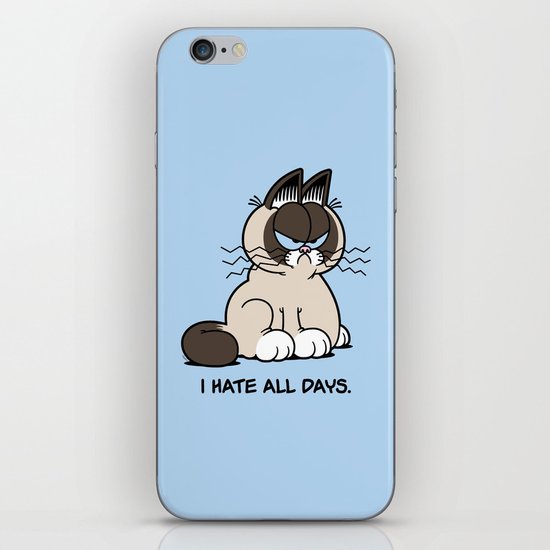 Always Grumpy iPhone & iPod Skin