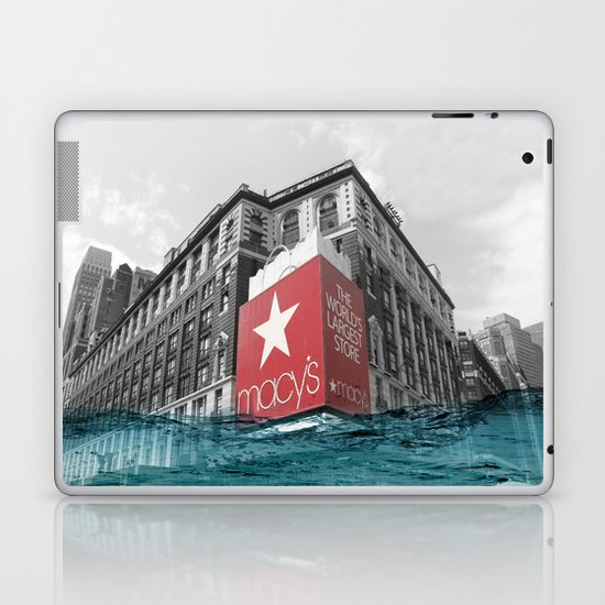 Macy's water line Laptop & iPad Skin