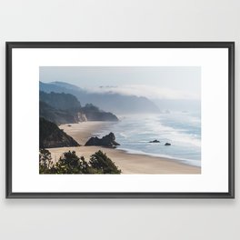 Oregon coast Framed Art Print