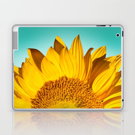 sunflowers floral photography Laptop & iPad Skin