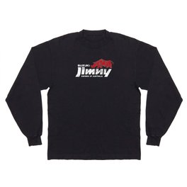Suzuki Jimny Owners of Australia - Grunge Rhino Reversed Long Sleeve T-shirt