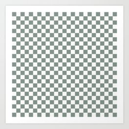Checkered Pattern XII - Medium Art Print