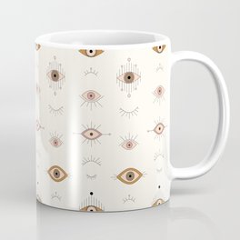 Magic Evil Eye Pattern Coffee Mug