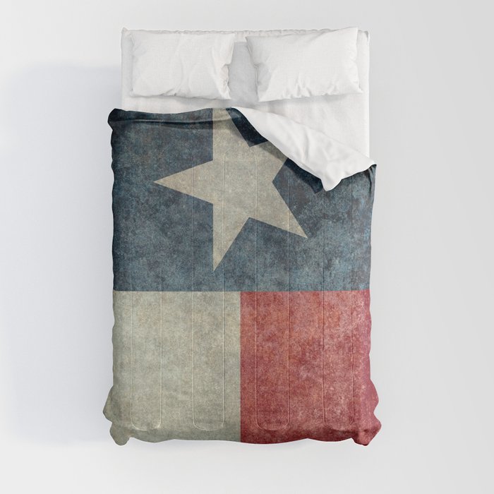 Texas state flag, banner version Comforter