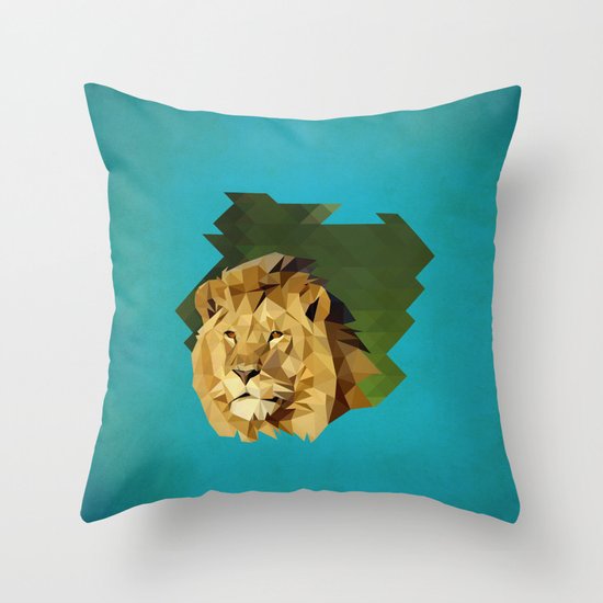 lion Throw Pillow