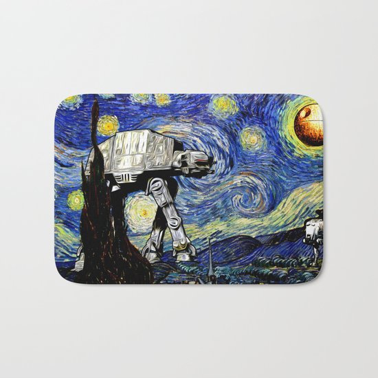 Starry Night versus the Empire Bath Mat