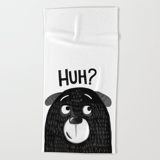 HUH PUPPY Beach Towel