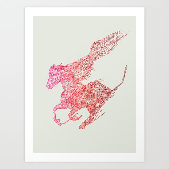 Horse Art Print