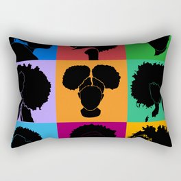 FOR COLORED GIRLS COLLECTION COLLAGE Rectangular Pillow