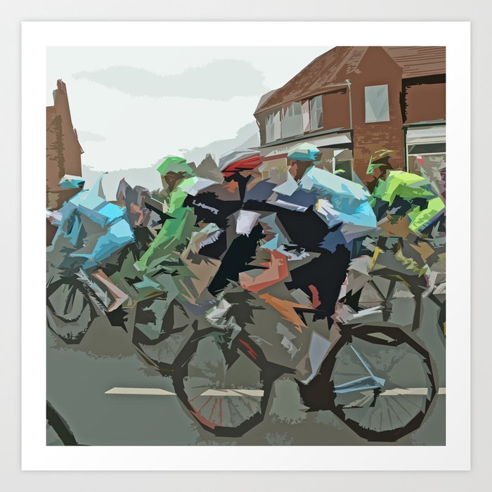 Tour de France 2014 Art Print
