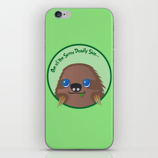 Adorable Sloth iPhone & iPod Skin