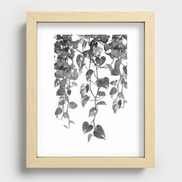 Golden Pothos Ivy Dream #2 #tropical #wall #art #society6 Recessed Framed Print