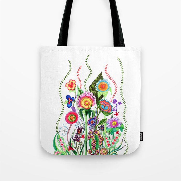FLOWERS IN MEXICO Tote Bag by Heaven7 | Society6