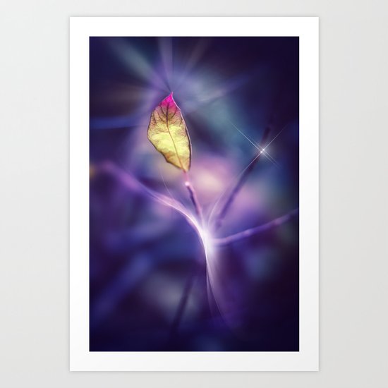 LIGHT IN THE DARK Art Print