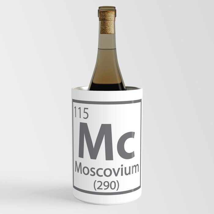 Moscovium - Russian Science Periodic Table Wine Chiller