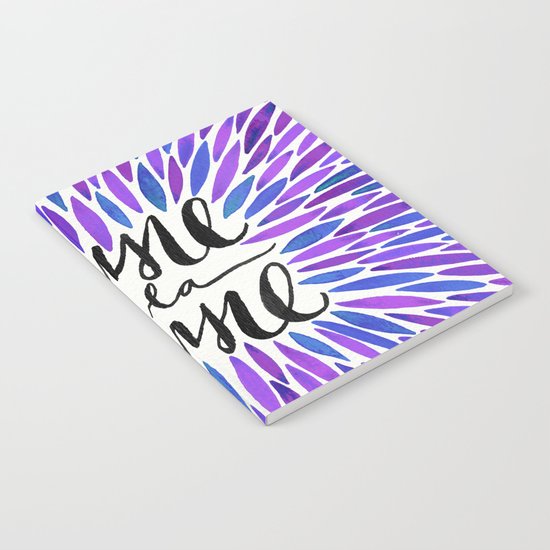 Crème de la Crème – Periwinkle Notebook