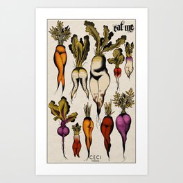 Don't forget your roots Art Print