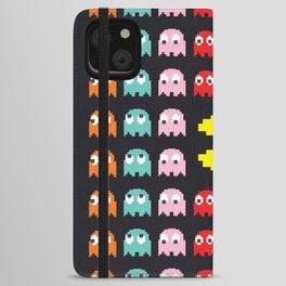 Pac-Man Retro Game Art iPhone Wallet Case