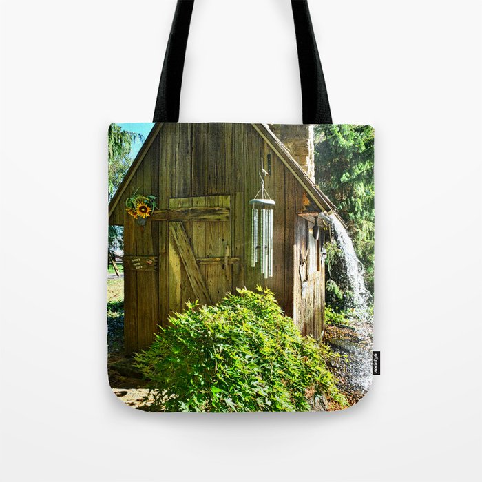 The Watershed At Hippley Gardens Columbiana Ohio Vertical Tote Bag