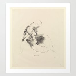 Male Torso, 1916 by George Bellows Art Print