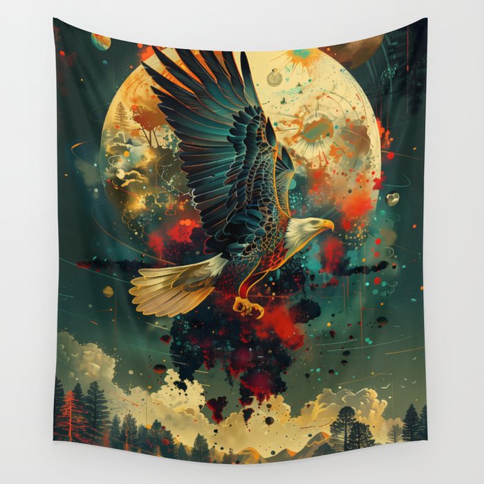 Eagle Spirit Wall Tapestry