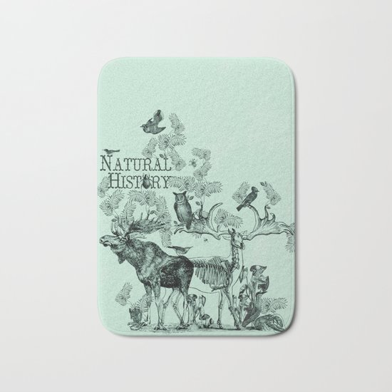 Natural History Bath Mat