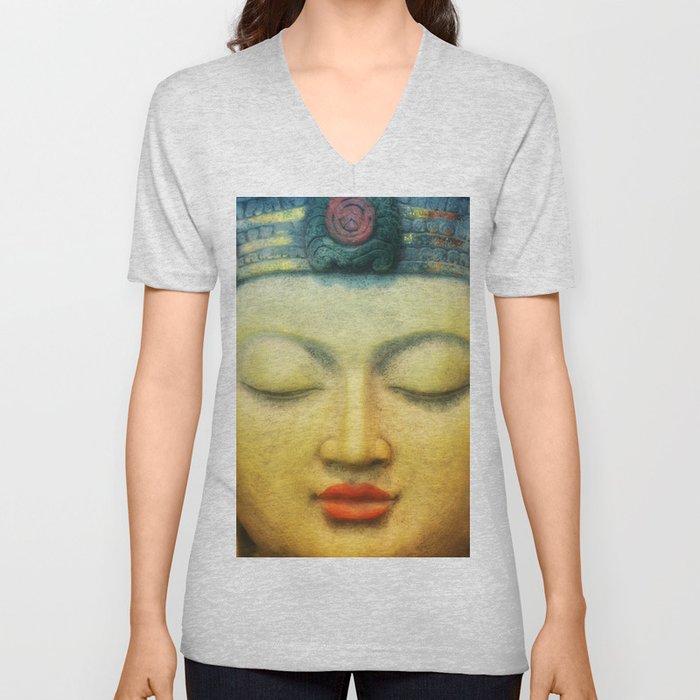buddha V Neck T Shirt