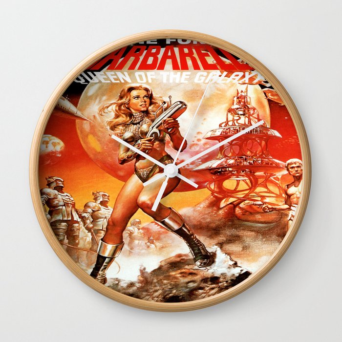 Queen Of The Galaxy Wall Clock