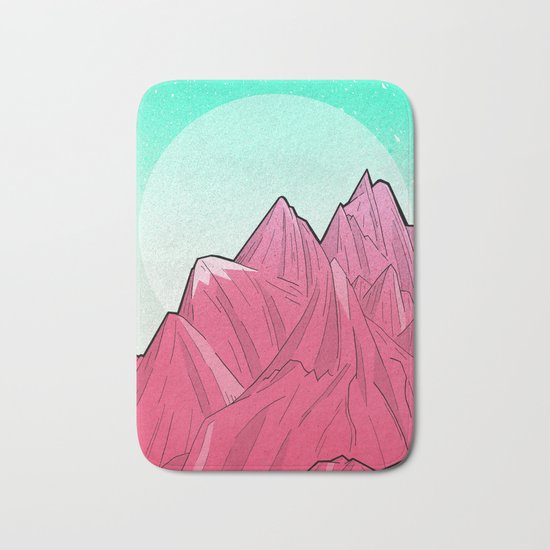 A Winters Morning Bath Mat