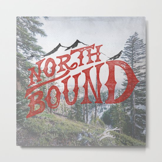 North Bound Metal Print