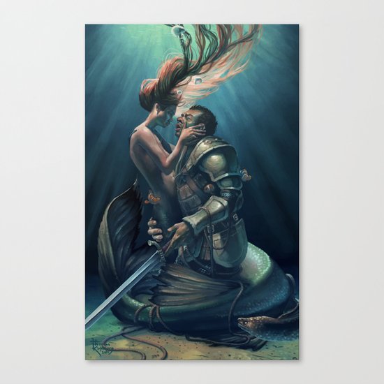 Kiss of Life Canvas Print