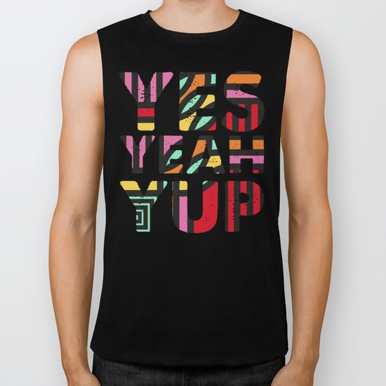 Geometric#12 Biker Tank
