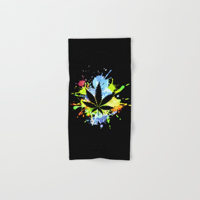 marijuana  canabis Hand & Bath Towel