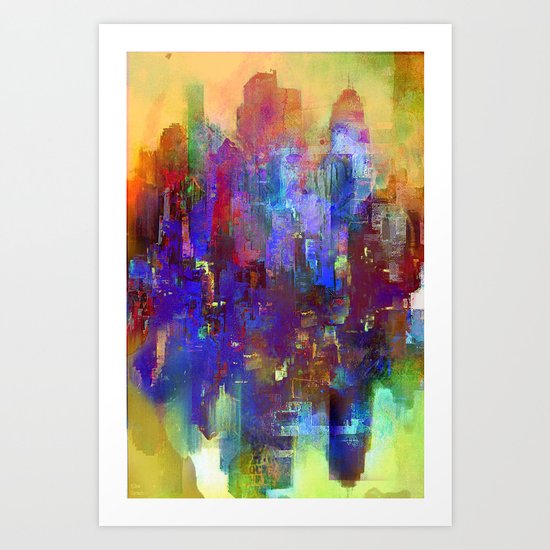 A new day comes Art Print