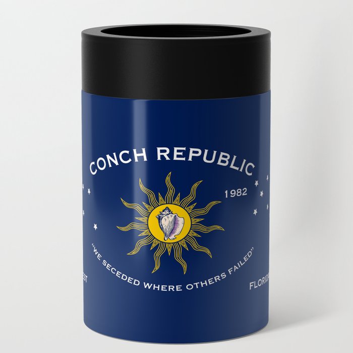 Conch Republic Flag Can Cooler