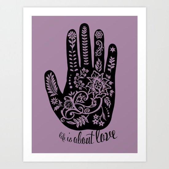 Life and Love Art Print