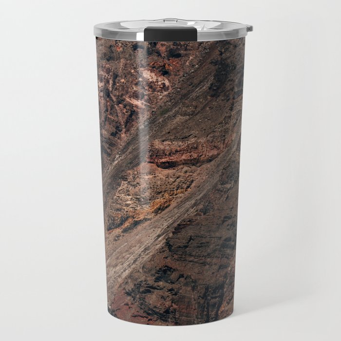 Volcanic Island of Santorini | Cliffs on the Water | Landscape of Greece, Europe | Travel Photography Travel Mug