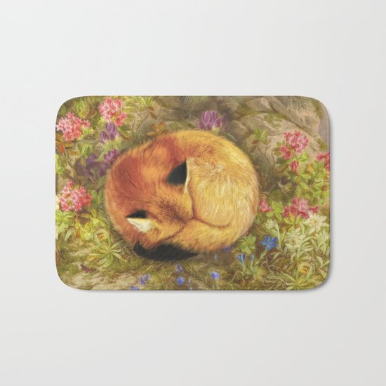 The Cozy Fox Bath Mat