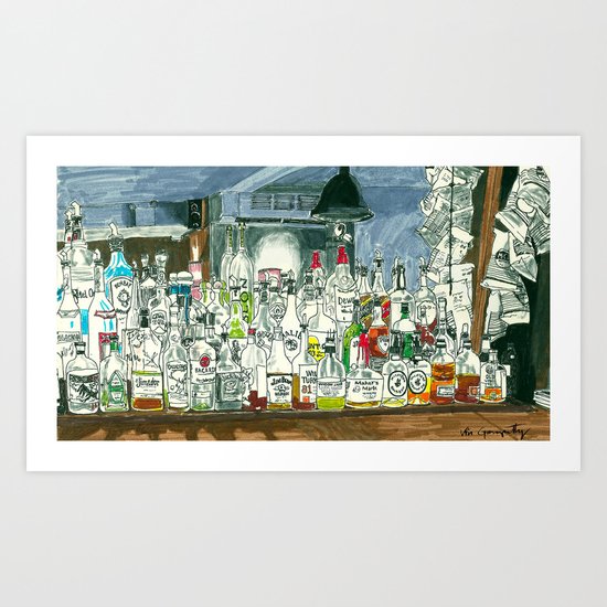 The Locals Art Print