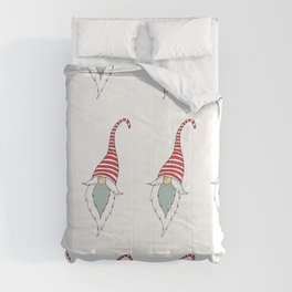 Christmas Scandinavian Gnome Comforter