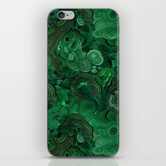malachite iPhone & iPod Skin