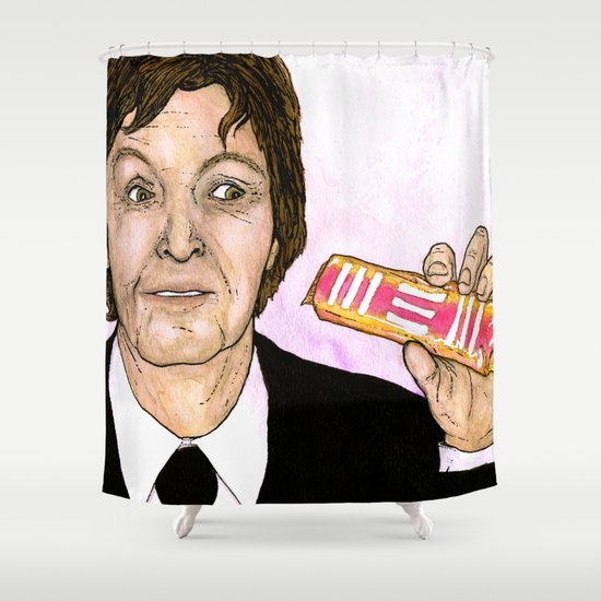 "NEW" by Cap Blackard Shower Curtain