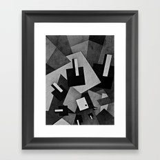 Abstract and Black-white Framed Art Prints | Society6