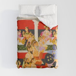 SOME ANCIENT INDIANS I Duvet Cover