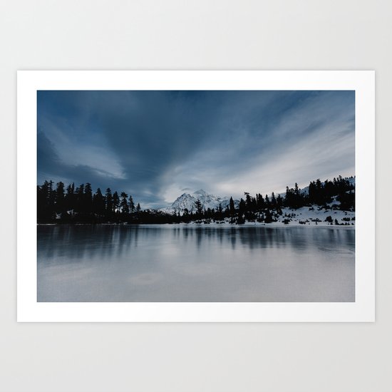 Winter Scene Art Print