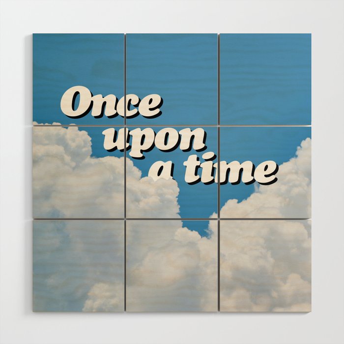 Once upon a time Wood Wall Art